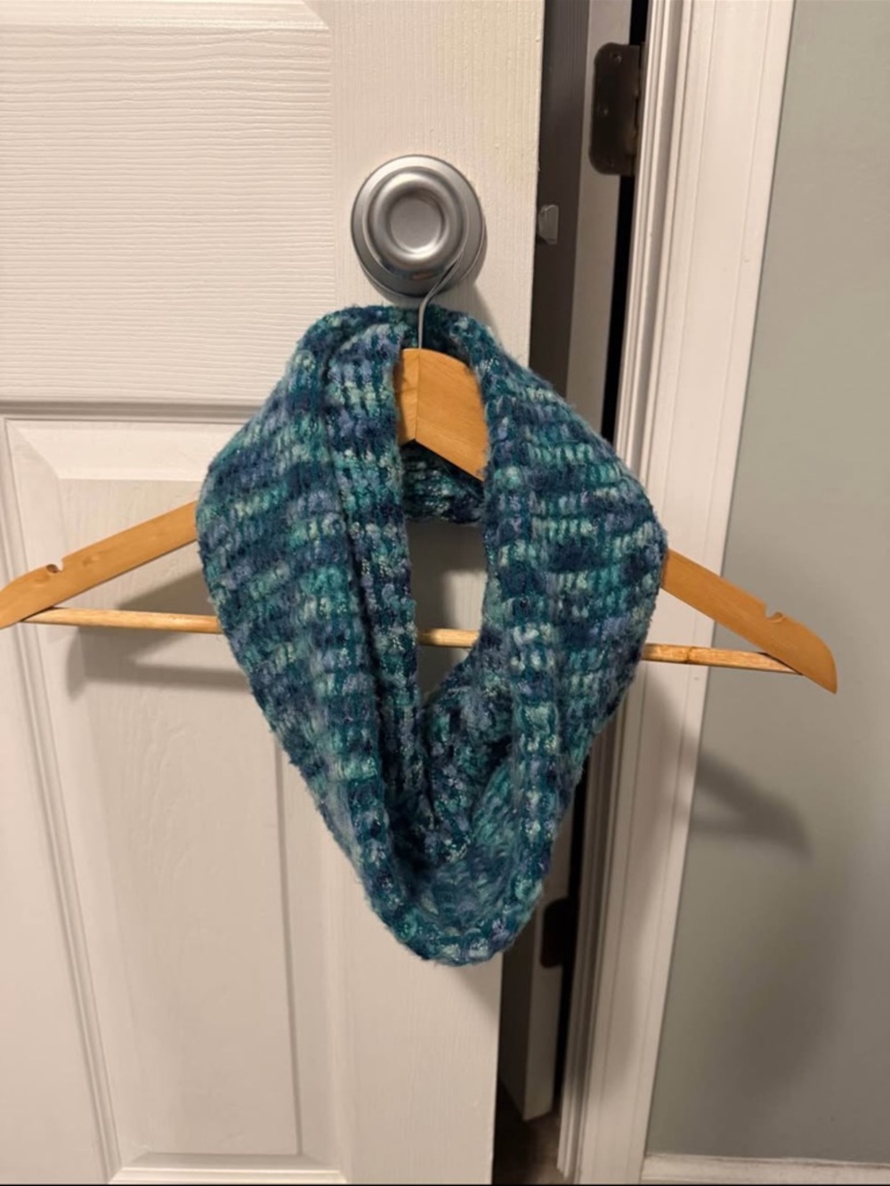 Infinity Scarves - Blue/Purple & Black